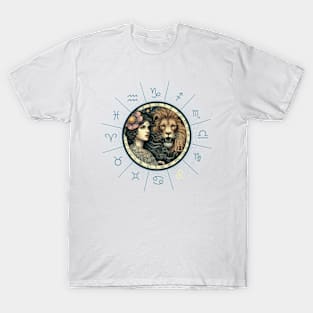 ZODIAC Leo - Astrological LEO - LEO - ZODIAC sign - Van Gogh style - 3 T-Shirt